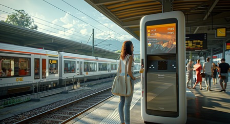 Innovative Technologien für moderne Bahnsteige